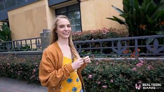 Tight Little Russian Teen Takes A Thick Cock Deep, Stretching Her Petite Pussy Wide
