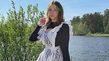 Seizing The Moment To Enjoy A Naughty Schoolgirl Before Her Summer Break