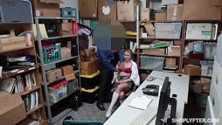 Naughty Teen Caught Stealing And Left At The Mercy Of Her Punishment
