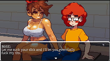 Musclebound Gym Goddess Can’t Resist My Hard Cock After A Sweaty Workout [hentai Game]
