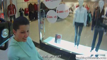 Glasses Get Fogged Up As Naughty Teen Gets Wild In A Public Restroom – Watch Her Give A Mind-blowing Blowjob