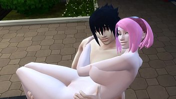 Sasuke Y Sakura Se Entregan A Una Ardiente Pasión En Público – Naruto Hentai
