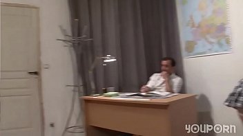 Naughty Teacher Telsev Gives Private Lessons To Two Eager Students