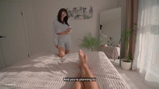 Naughty Step Sister Bet Her Tight Little Pussy In A Risky Card Game