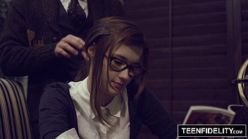 Naughty Schoolgirl Alaina Dawson Gets A Steamy Creampie On Her Teacher’s Desk