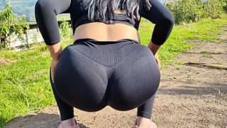 Pounding A Sweaty Latina’s Plump Gym Booty With Raw Passion