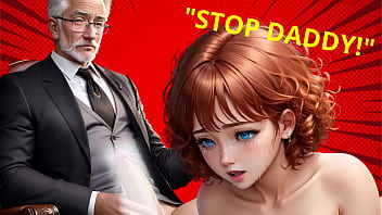 Naughty Teen Gets A Mouthful From Step-grandpa’s Thick Cock In The School Office