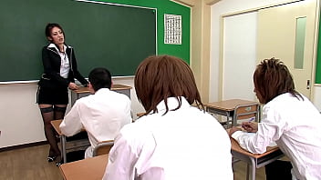 Naughty Japanese Tutor Pleasures Her Eager Students Before Landing In A Wild Hospital Fantasy