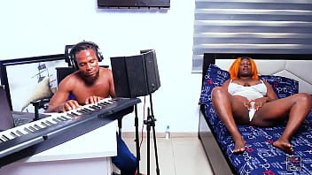 Ebony Beauty Gets Railed In The Sound Booth