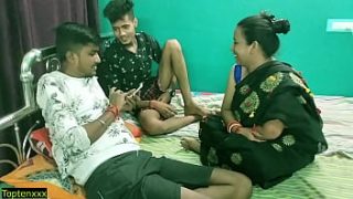 Indian Hot Wife Shared With A Friend For A Steamy Session