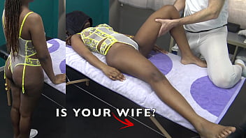 Is That Your Wife Watching As The Young Client Gets A Sensual Massage From The Older Masseur?