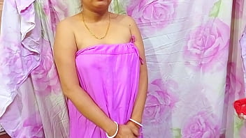 Desi Devar Gives His Bhabhi A Deep Creampie While Whispering Dirty Bengali Talk