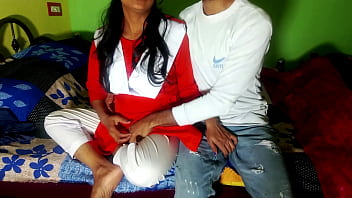 Naughty Schoolgirl Gets Pounded Doggy Style By Her Boyfriend At Home With Hot Hindi Moans