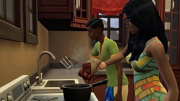 Indian Stepson Seduces His Desi Mom After Getting Turned On By Watching Porn In The Same Room