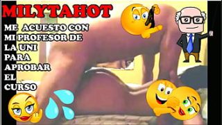 Estudiante Universitaria De 18 Seduce A Su Profesor Para Pasar La Clase