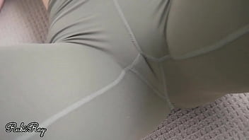 Filling My Step Sis’s Tight Yoga Pants With A Warm Surprise Before Her Sweaty Workout