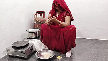 Bhabhi’s Red Dress Comes Off For Her Eager Devar.