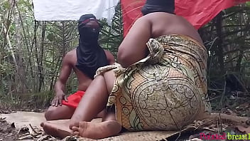 Native Doctor Seduces Married Woman, Peeling Away Her Clothes To Taste Her Sweet White Pussy Right In His Sacred Shrine.