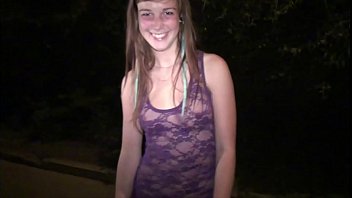 Innocent Blonde Babe Gets Passed Around By Strangers At A Wild Public Orgy