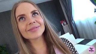 Innocent Russian Beauty Gets A Hard, Messy First Time