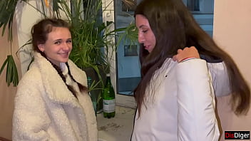 Wild Teens Get Picked Up For A Rough Foursome At A Group Sex Party
