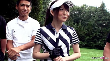 Golf Lesson Turns Into A Steamy Group Session As A Japanese Teen Gets Coaxed Into A Blowbang By Her Teacher And His Friends.